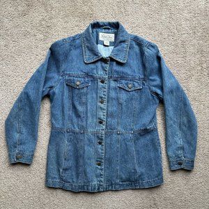 St Johns Bay lined Denim Jacket - Womens Large
